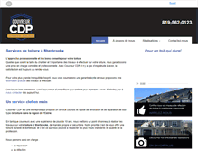 Tablet Screenshot of couvreurcdp.com